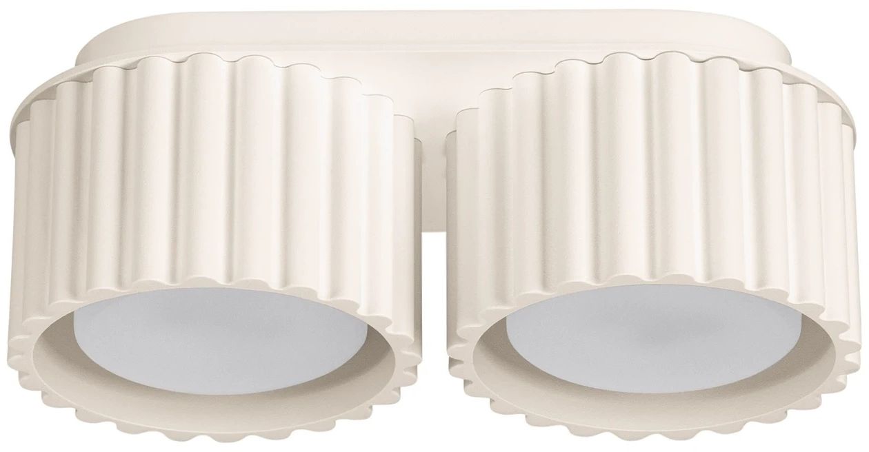 Sollux Lighting Aura stropní světlo 2x10 W béžová SL.1793