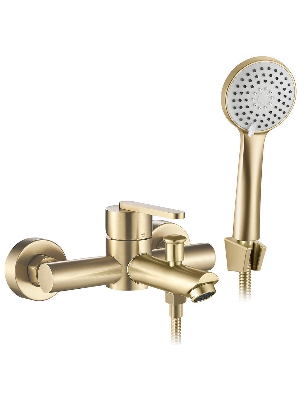 Rea Ontario vanová baterie na stěnu zlatá REA-B5513