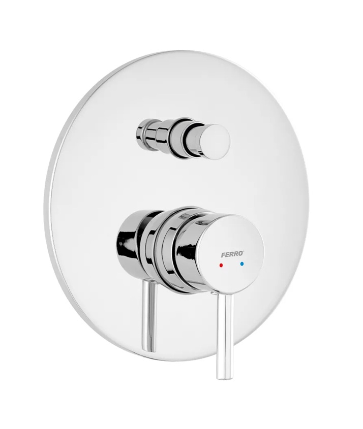 Ferro Ciriculus vanová baterie pod omítku chrom BCK7P