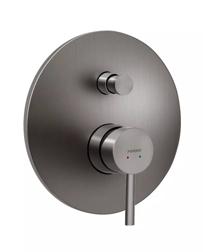 Ferro Ciriculus vanová baterie pod omítku grafitová BCK7PGM