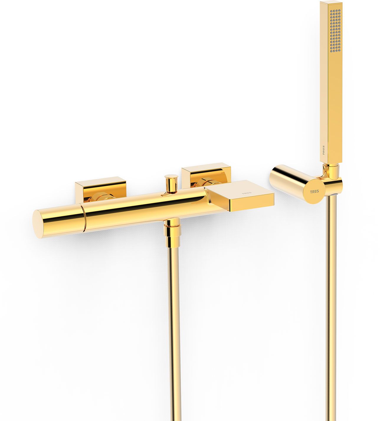 Tres Project vanová baterie na stěnu zlatá 21117001OR