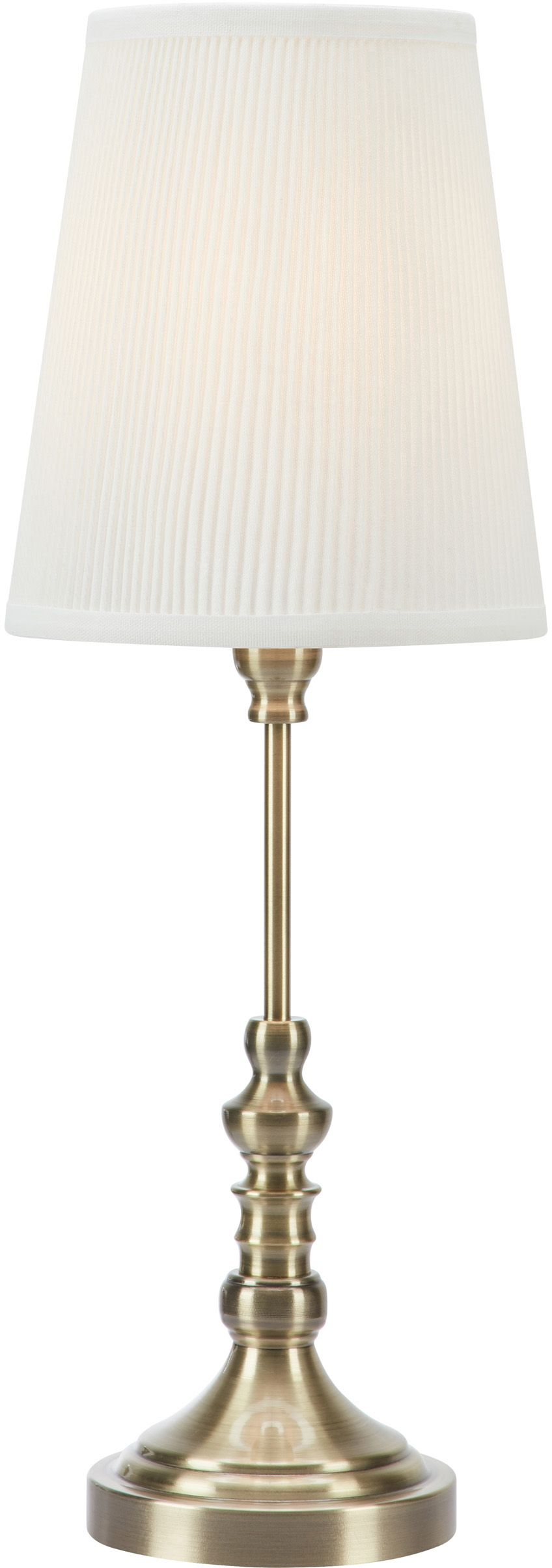 Markslöjd Noble stolní lampa 1x40 W bílá-mosaz 108970