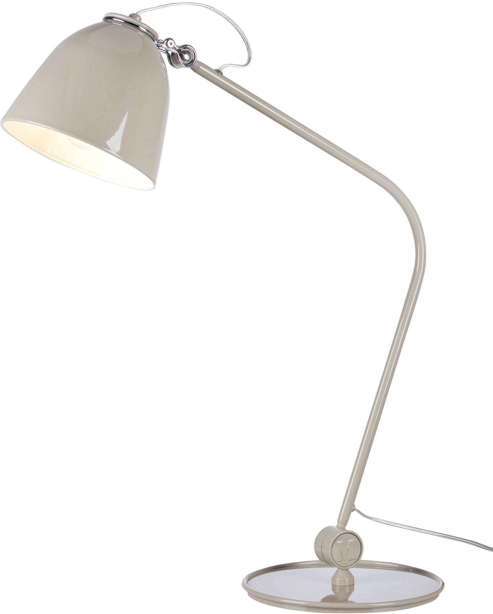 Markslöjd Tilt stolní lampa 1x60 W šedá 108965