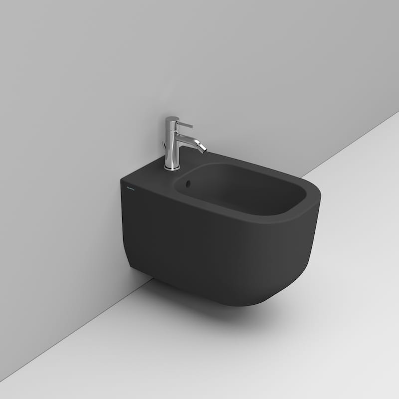 Ceramica Dolomite Alba bidet závěsný černá D502681