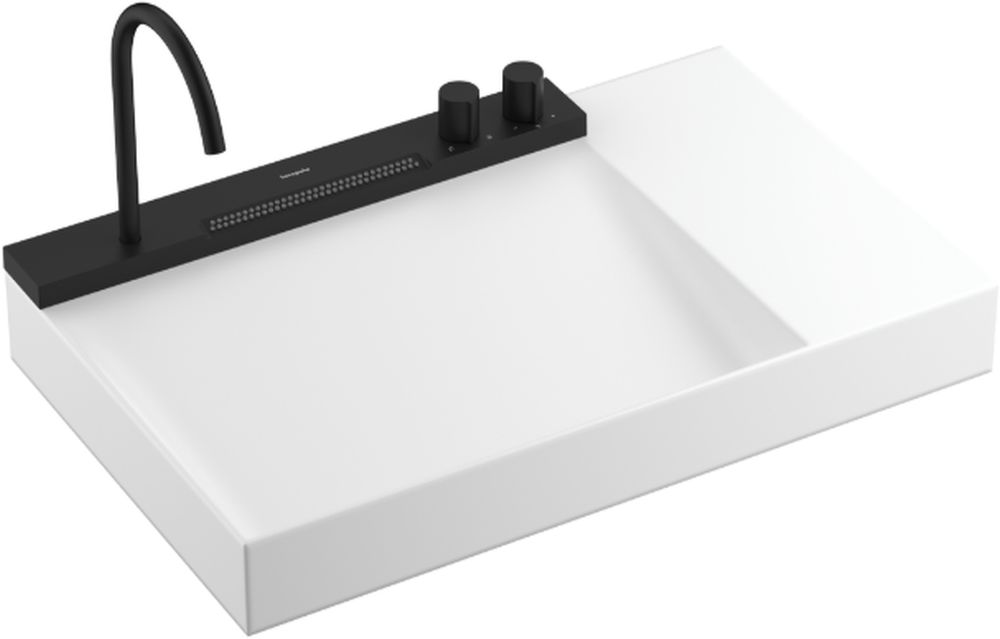 Hansgrohe Avalegra umyvadlo s baterií 78x47.5 cm obdélníkový klasický-zápustný bílá matný 22473670