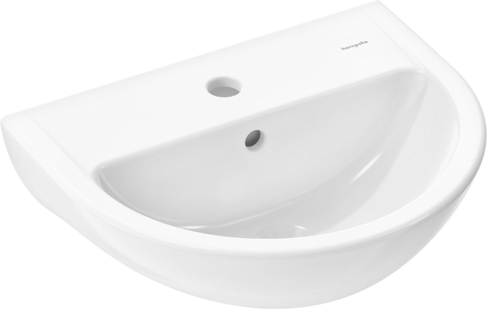 Hansgrohe GladeLake S umyvadlo 45x37 cm polokulatý klasický bílá 60100450