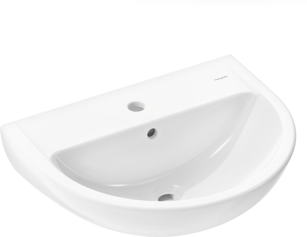 Hansgrohe GladeLake S umyvadlo 55x45 cm polokulatý klasický bílá 60101450