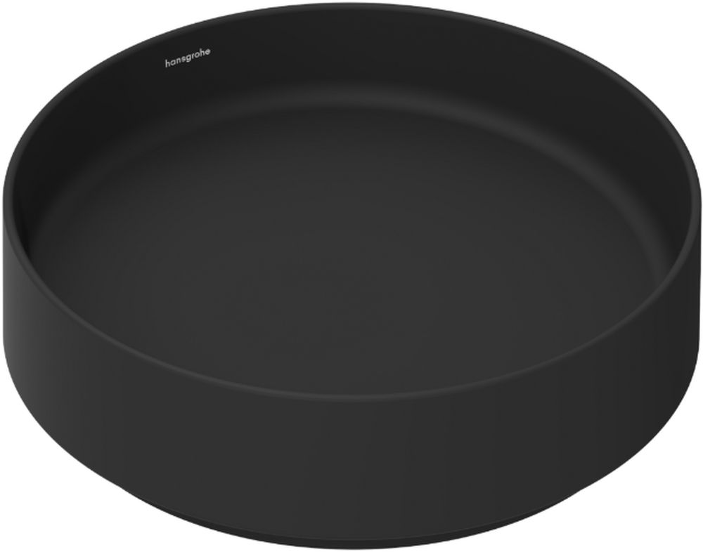 Hansgrohe Xuniva Evo S umyvadlo 40x40 cm kulatý na pult černá 60323670