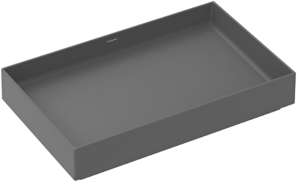 Hansgrohe Xuniva Evo E umyvadlo 65x40 cm obdélníkový na pult šedá/kámen 60326760