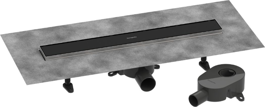 Hansgrohe RainDrain Go odtokový žlábek 60 cm černá 56271670