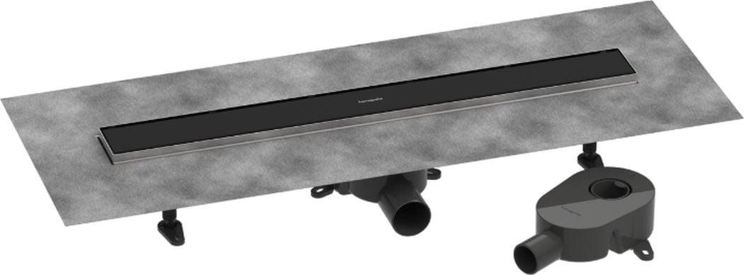 Hansgrohe RainDrain Go odtokový žlábek 70 cm černá 56272670