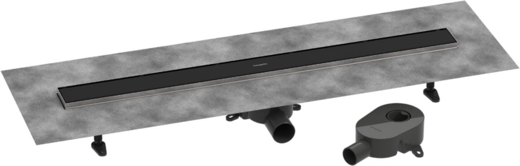 Hansgrohe RainDrain Go odtokový žlábek 90 cm černá 56274670