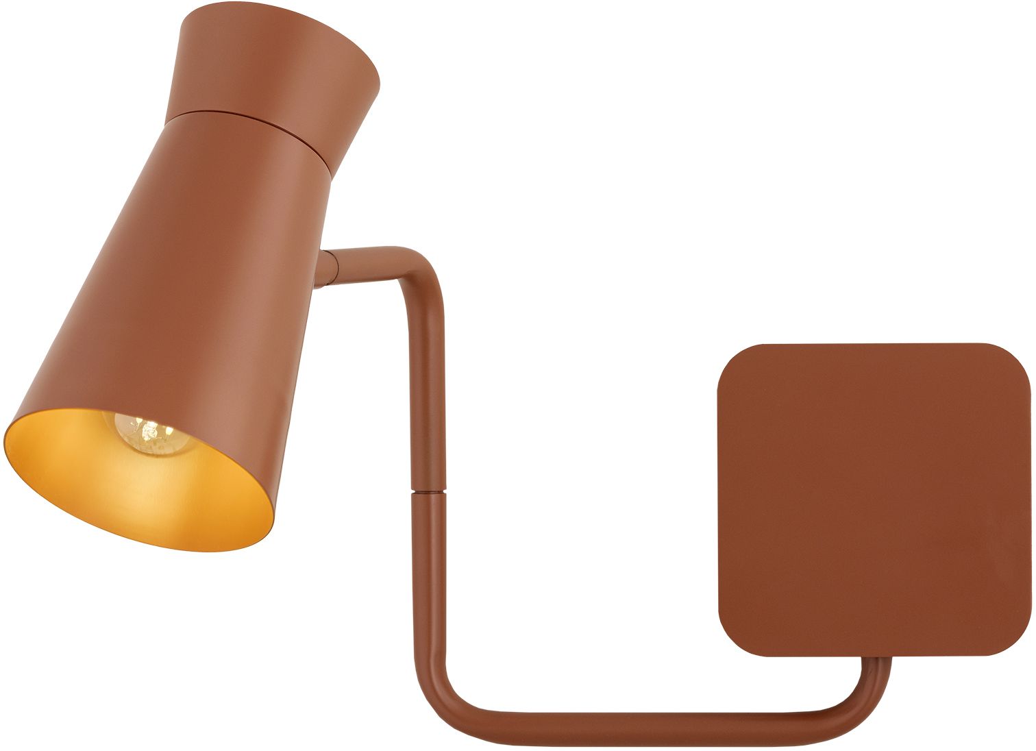 Argon Lord nástěnné svítidlo 1x7 W červená 8882