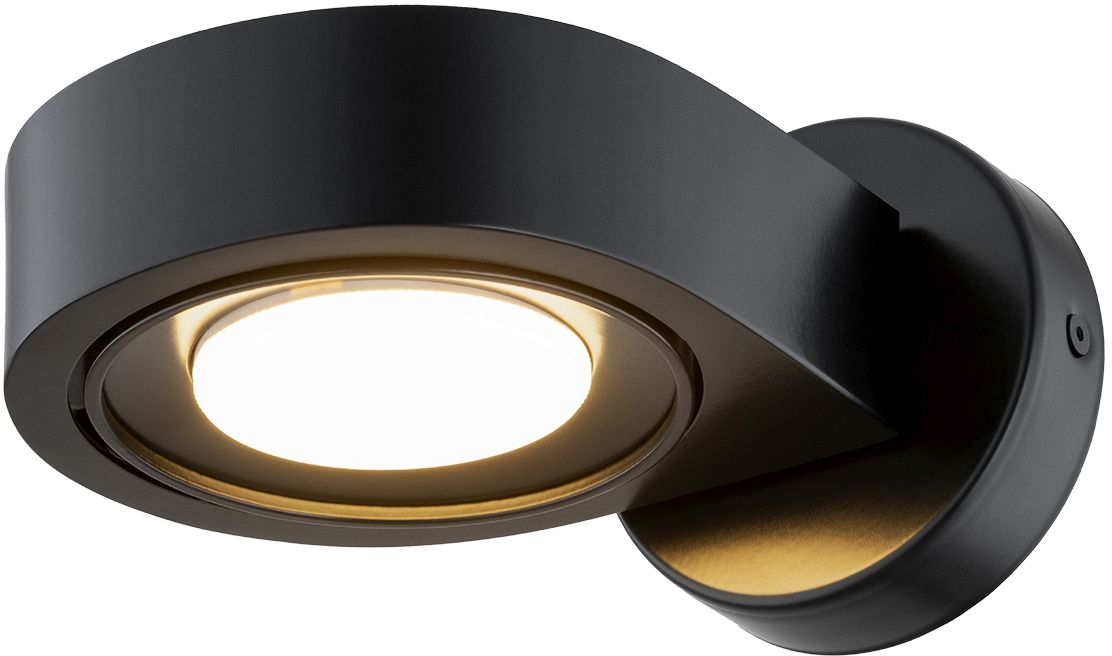 Argon Lotus nástěnné svítidlo 1x12 W černá 8900