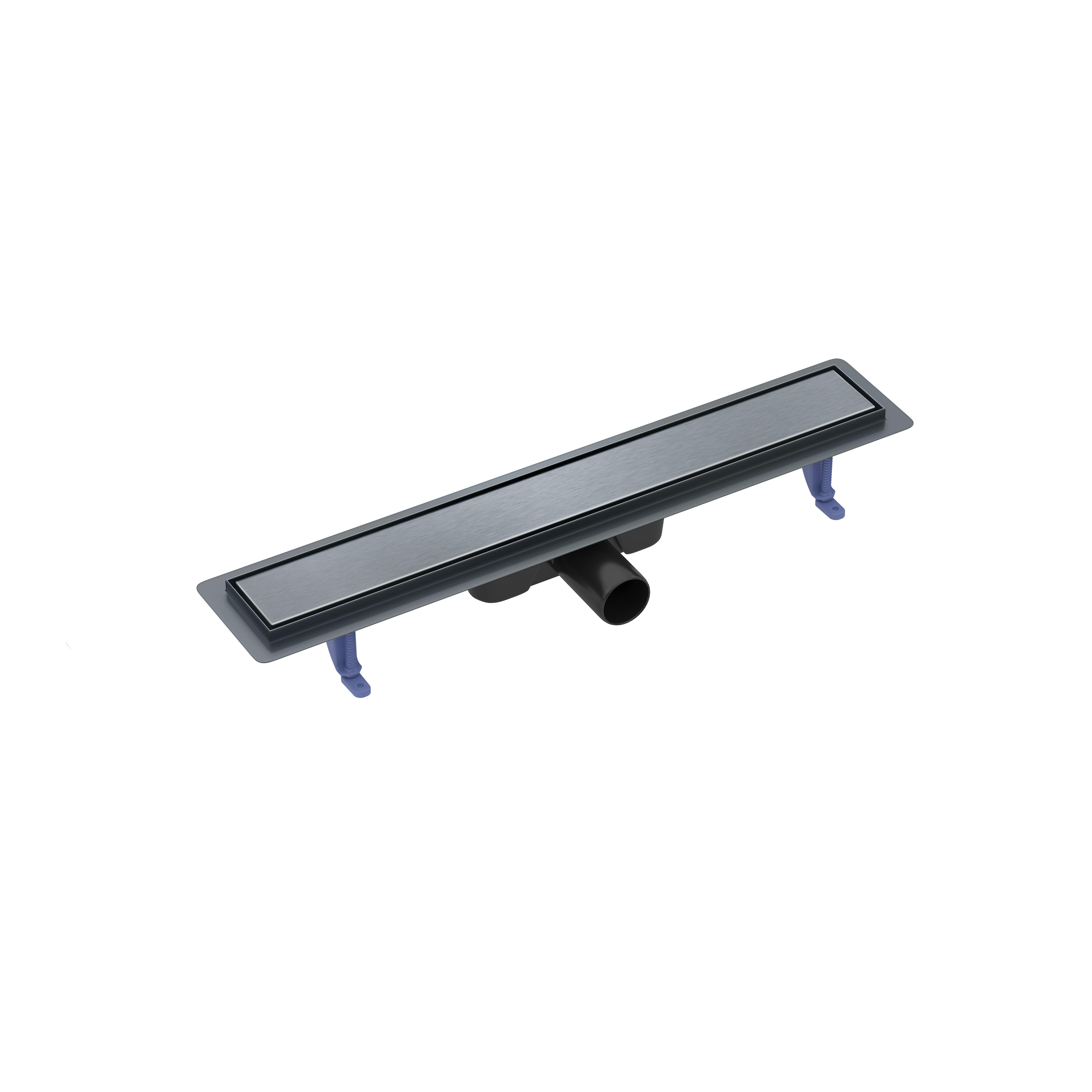 Cersanit Tako sprchový odtok 60 cm černá-grafit S204-062