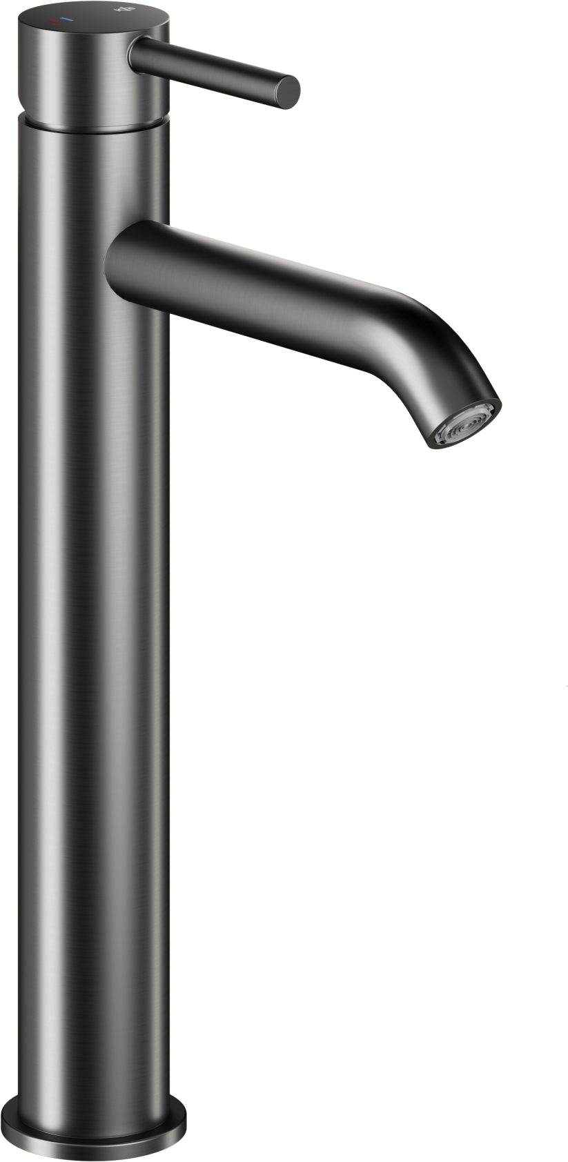KFA Armatura Moza Gun Metal Grey umyvadlová baterie stojící grafitová 5032-612-61