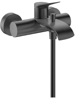 Hansgrohe Vivenis vanová baterie na stěnu černá 75423340