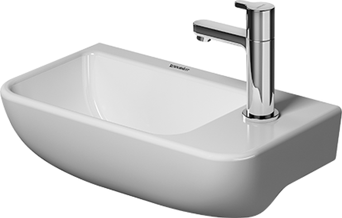 Duravit ME by Starck umyvadlo 40x22 cm obdélníkový klasický bílá 07174000001