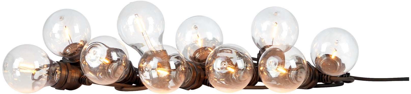 Markslöjd Link venkovní dekorační řetěz x2.5 W černá 108903