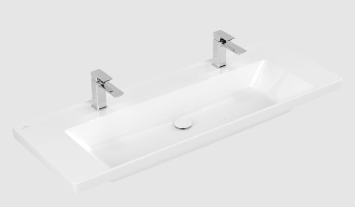 Villeroy & Boch Subway 3.0 umyvadlo 130x47.5 cm obdélníkový nábytkový bílá lesk 4A70D1R1