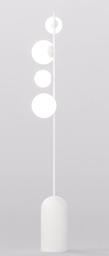 Emibig Etno stojací lampa 4x8 W bílá 1500/LP4