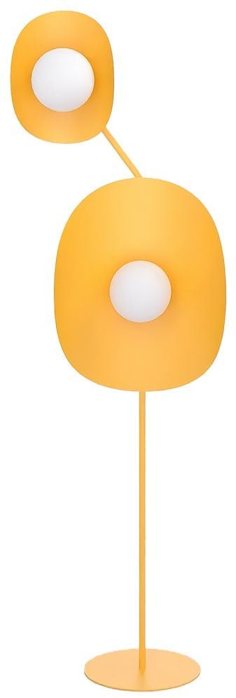 Emibig Delulu stojací lampa 2x8 W oranžová 1602/LP2