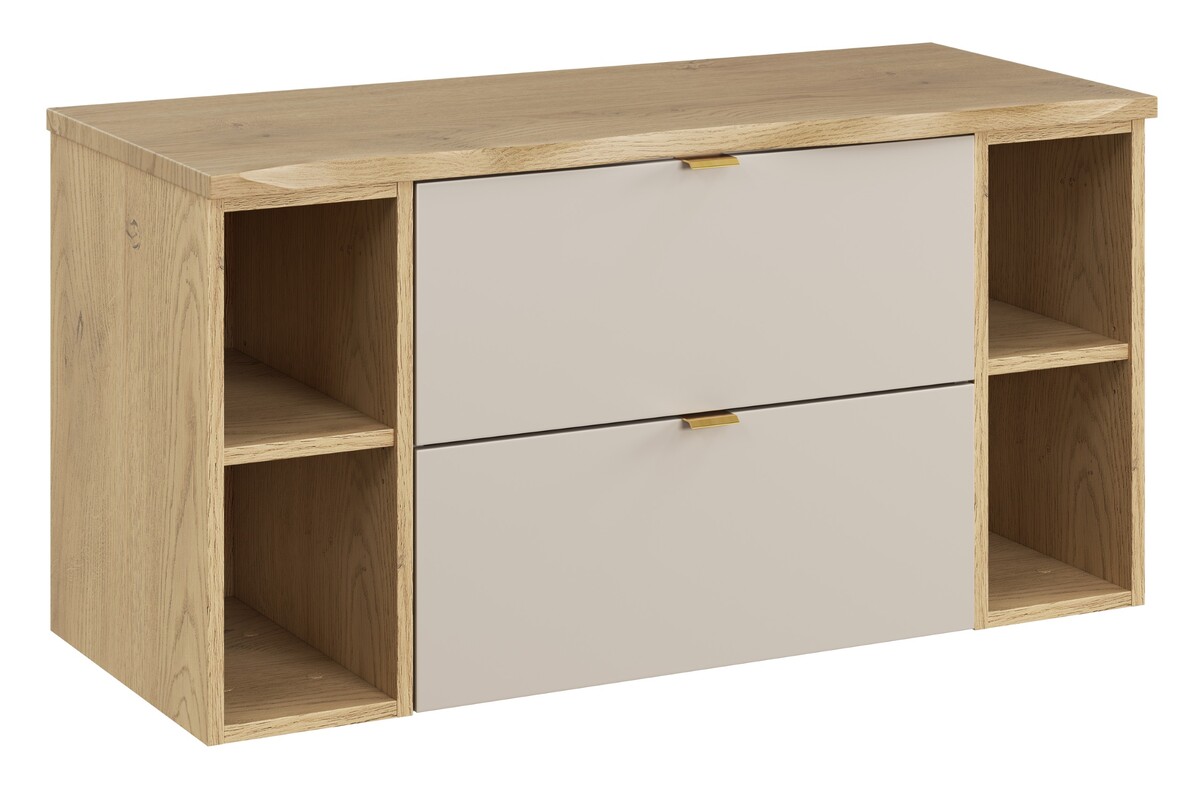 Sada skříňka Comad Dalia Cashmere DALIA CASHMERE 82-60-46-2S, deska na skříňku Comad Nature Cremona NATURE CREMONA 89-100-46 M, CREMONA UN 81-20-44