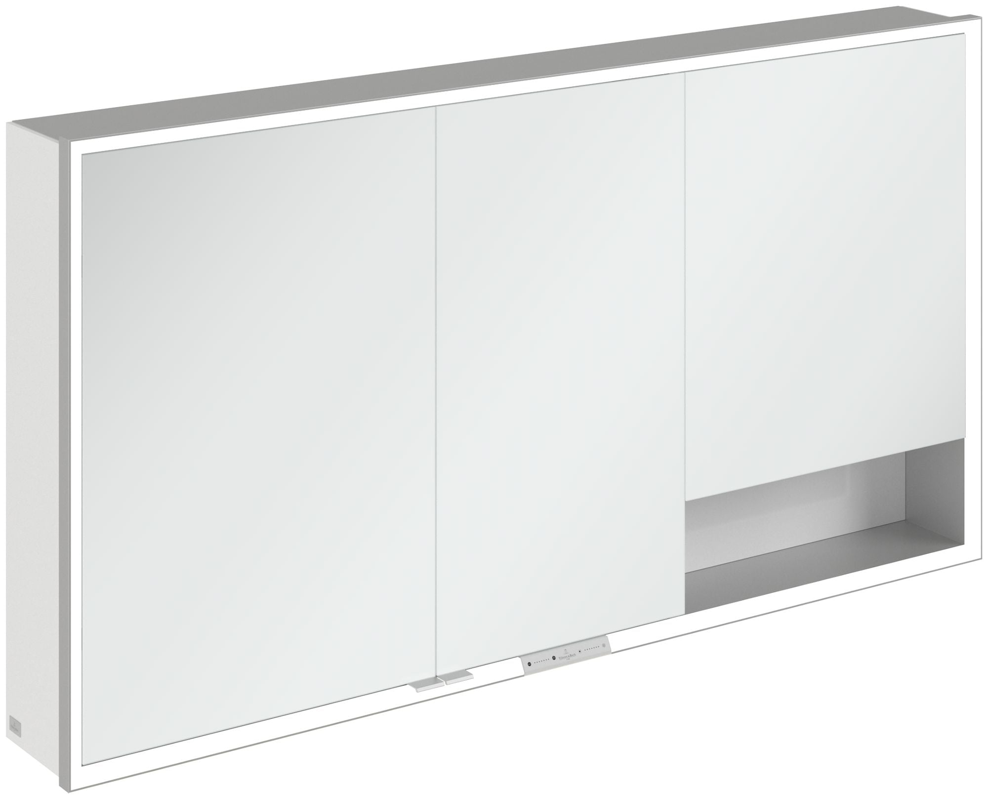 Villeroy & Boch My View+ skříňka 140x16.8x75 cm se zrcadlem bílá A48114VE