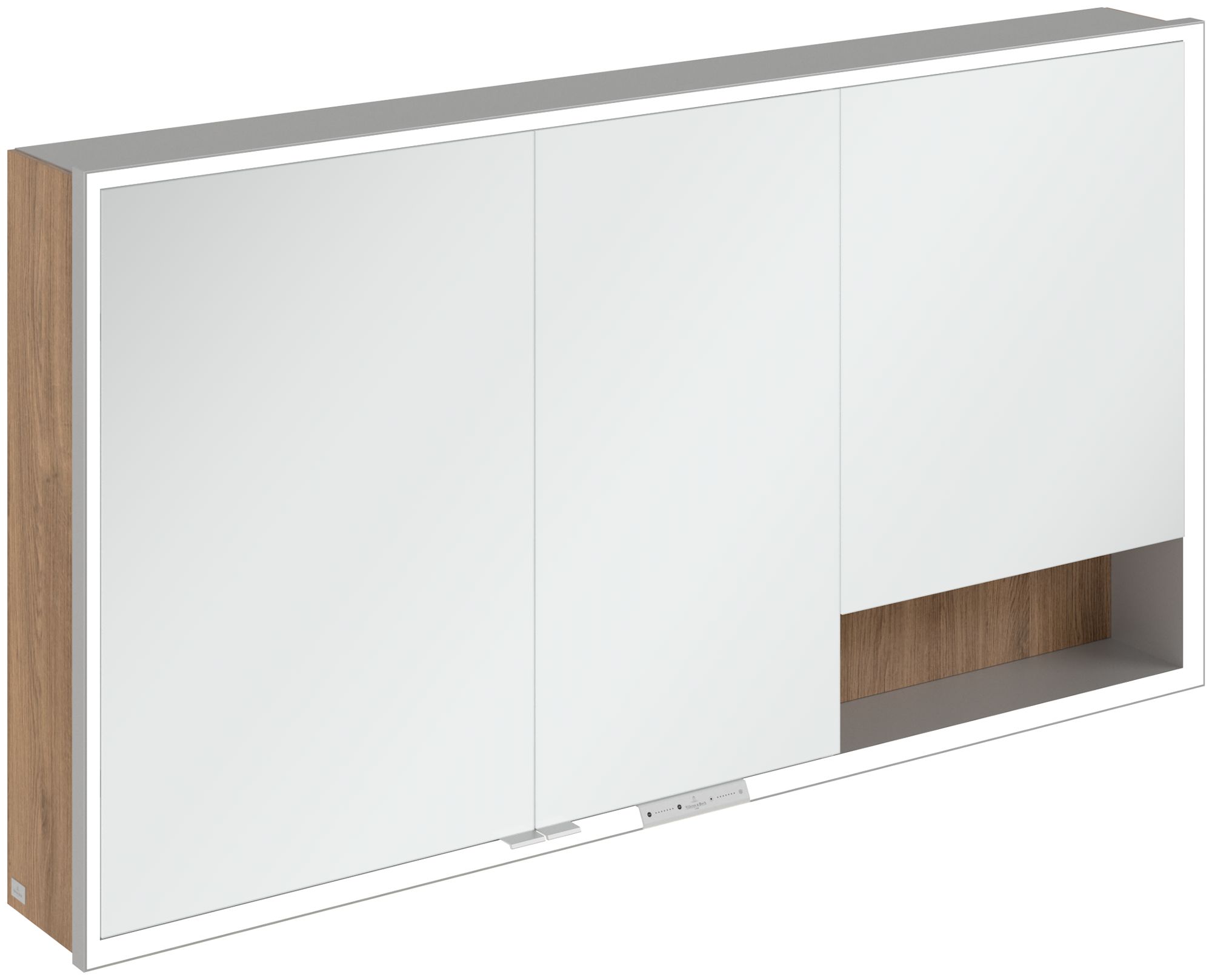 Villeroy & Boch My View+ skříňka 140x16.8x75 cm se zrcadlem dub A48114RH
