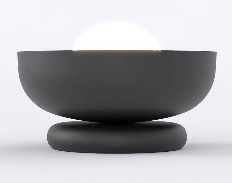 Emibig Ozzy stolní lampa 1x9 W černá 1515/LN1