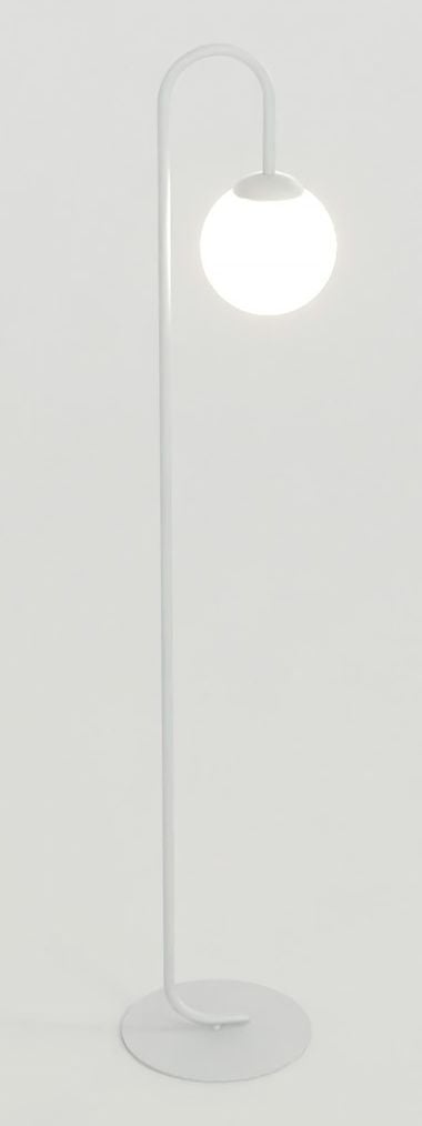 Emibig Flor stojací lampa 1x10 W šedá 1496/LP1