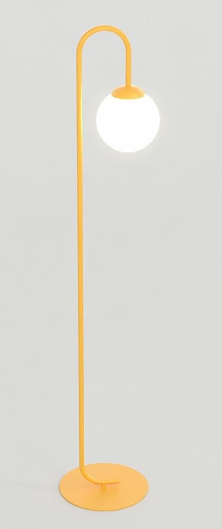 Emibig Flor stojací lampa 1x10 W oranžová 1499/LP1