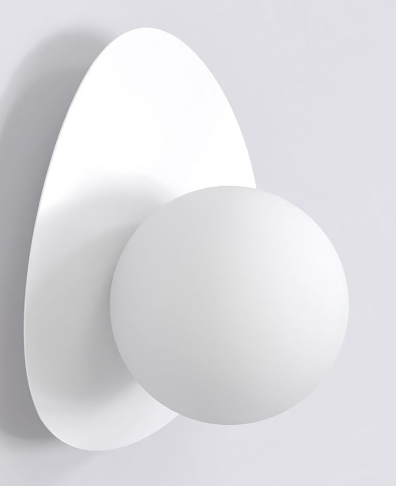 Emibig Ovo nástěnné svítidlo 1x8 W bílá 1528/K1