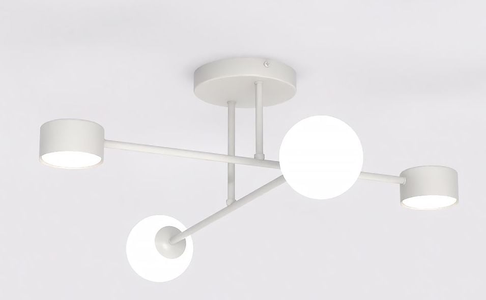 Emibig Holon stropní světlo 4x8 W šedá 1560/4