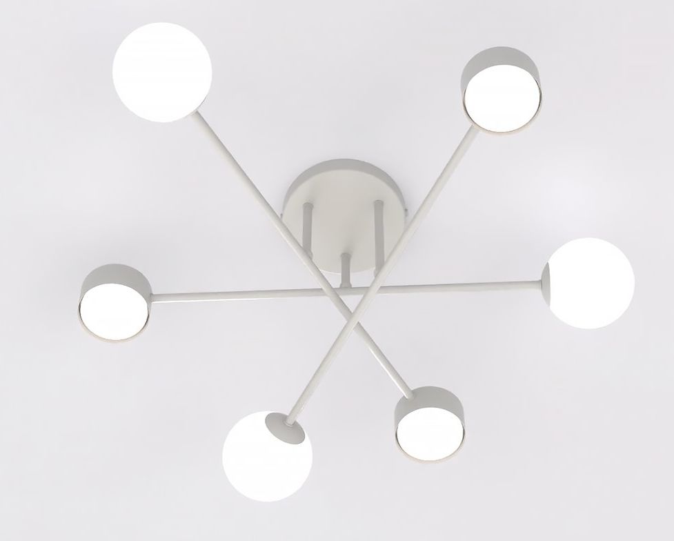 Emibig Holon stropní světlo 6x8 W šedá 1561/6