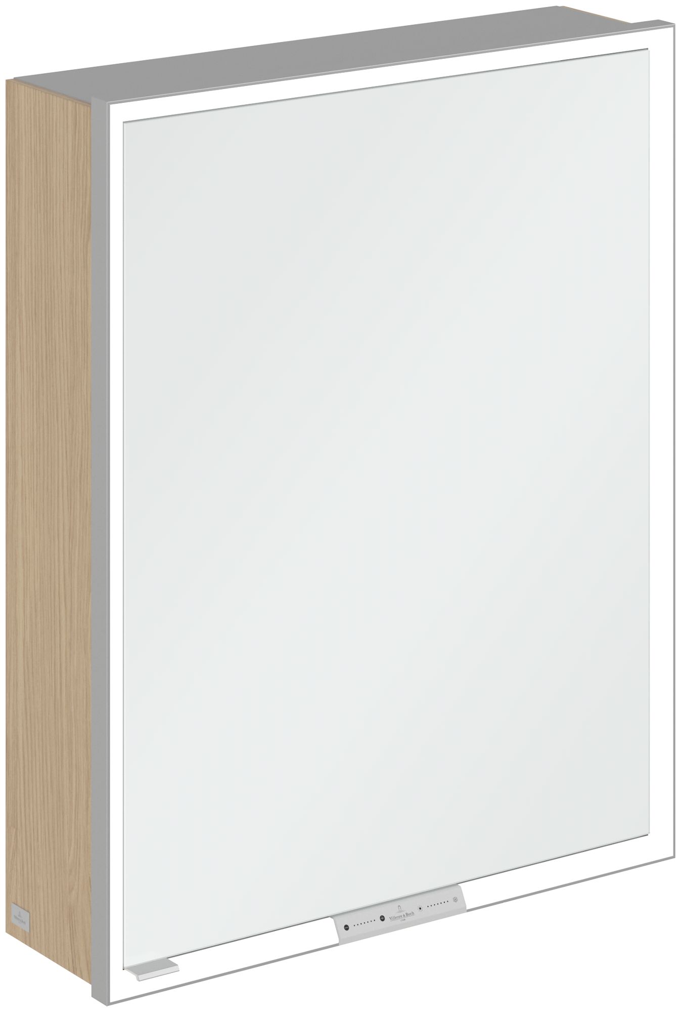 Villeroy & Boch My View+ skříňka 60x16.8x75 cm se zrcadlem dub A4816RVJ