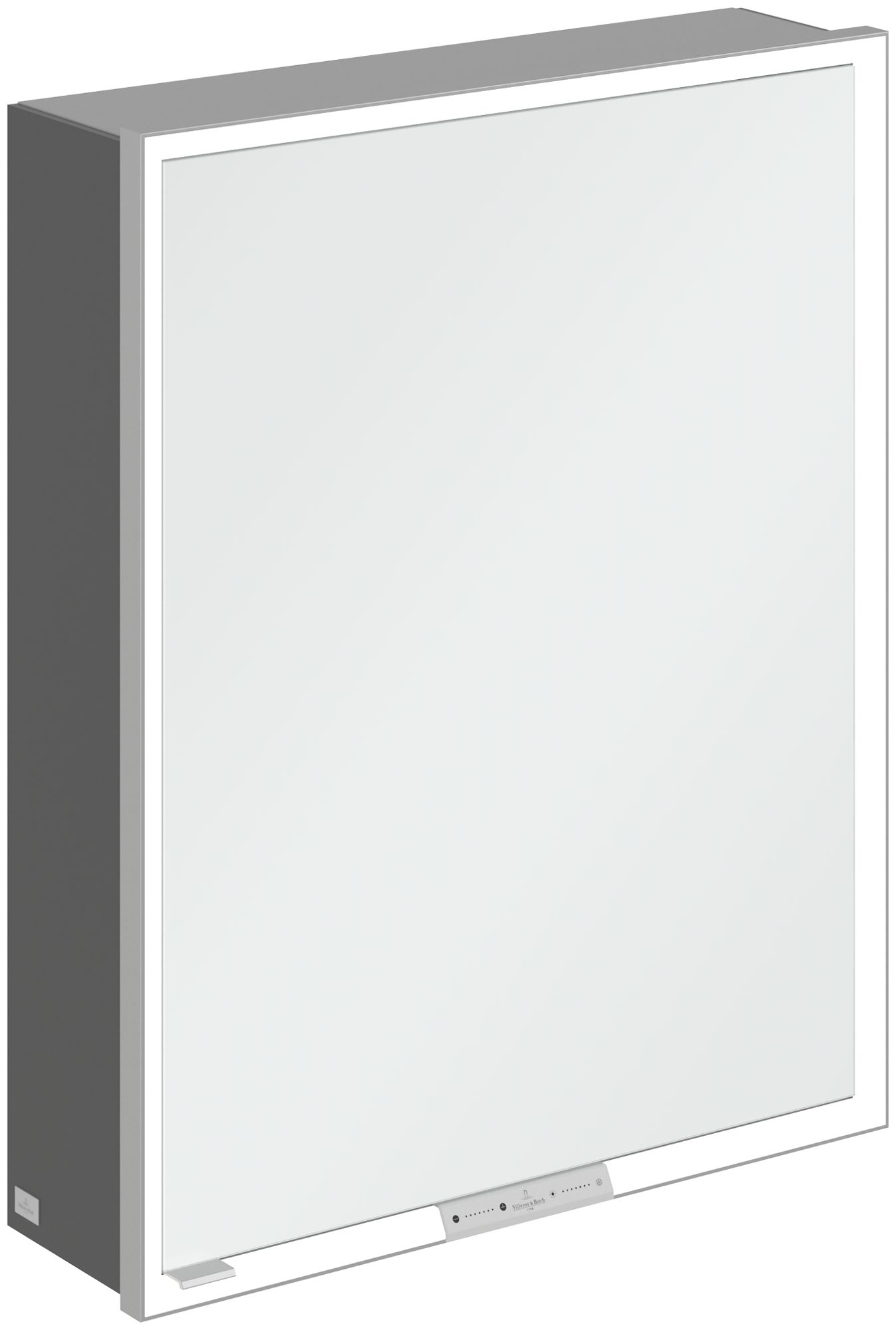 Villeroy & Boch My View+ skříňka 60x16.8x75 cm se zrcadlem grafitová A4816RVR