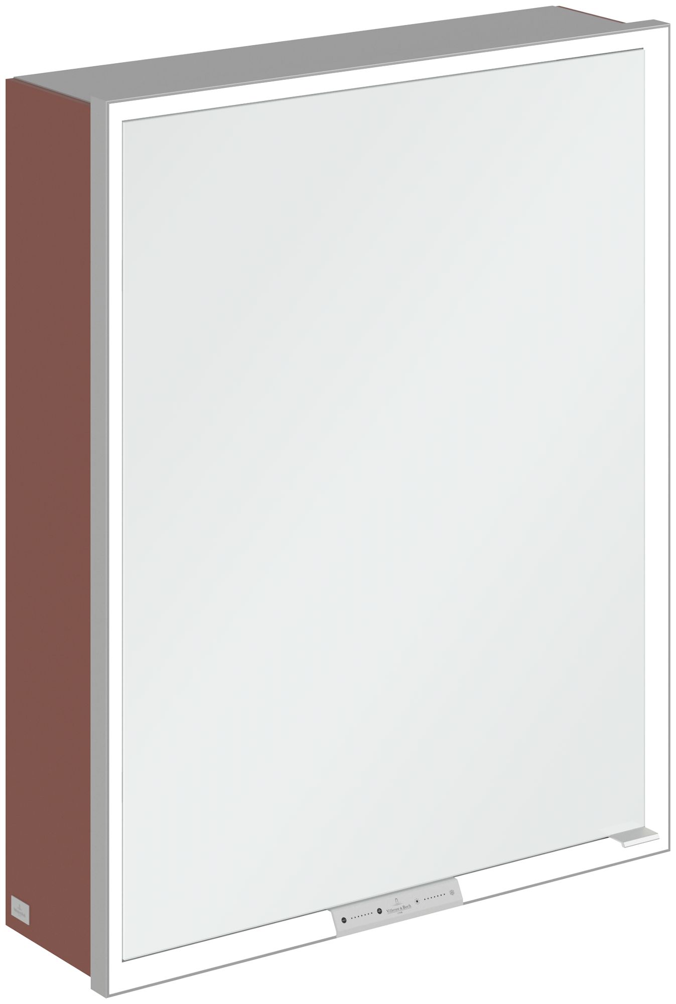 Villeroy & Boch My View+ skříňka 60x16.8x75 cm se zrcadlem červená A4816LAH