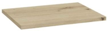 Defra Uni deska na skříňku 60x46 cm dub 125-F-06019