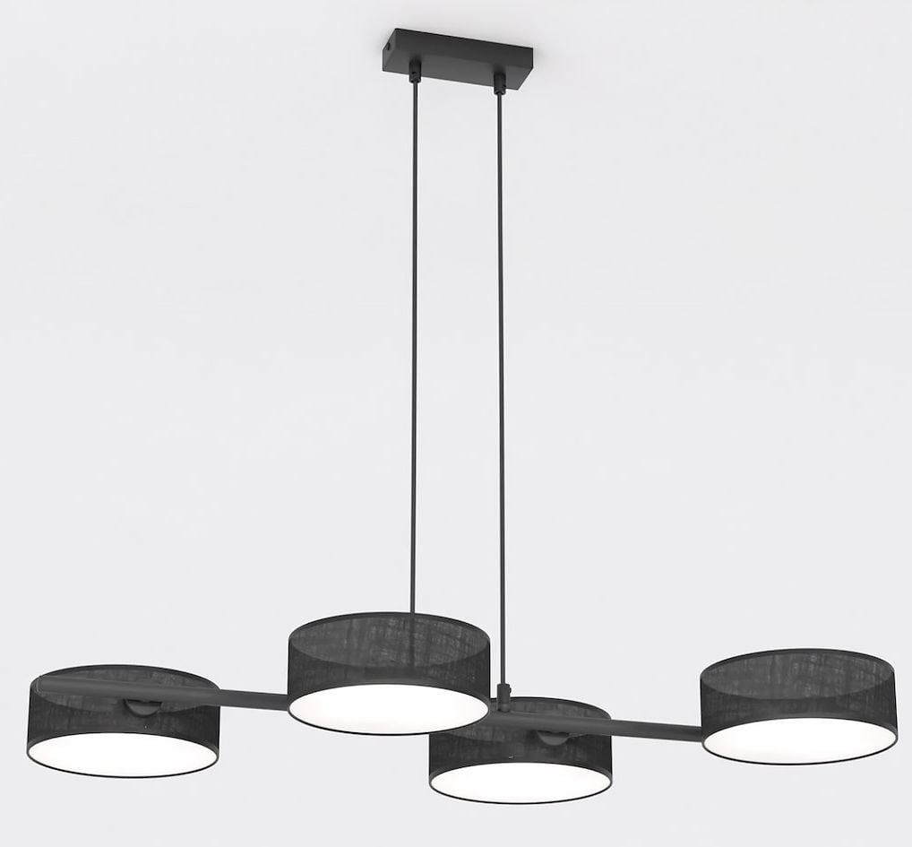 Emibig Drumz závěsné svítidlo 4x10 W černá 1562/4