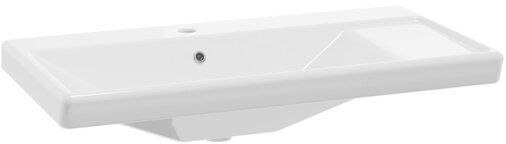 Defra Bonito umyvadlo 81x42.3 cm obdélníkový nábytkový bílá lesk 1074