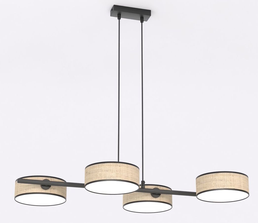 Emibig Drumz závěsné svítidlo 4x10 W béžová 1565/4