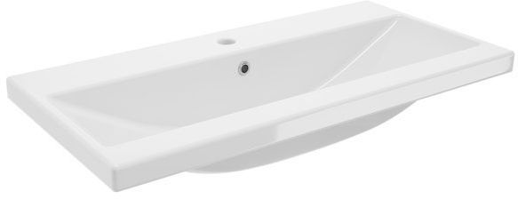 Defra Go umyvadlo 81x41 cm obdélníkový nábytkový bílá 1054