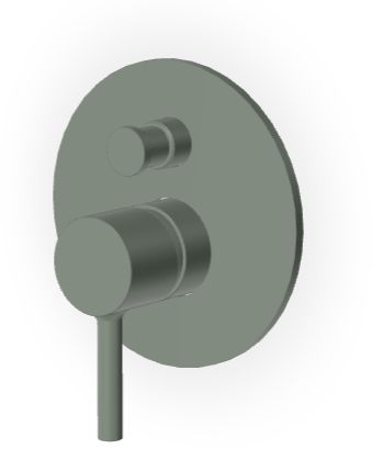 Zucchetti Pan vanová baterie pod omítku || ZPA775.V7