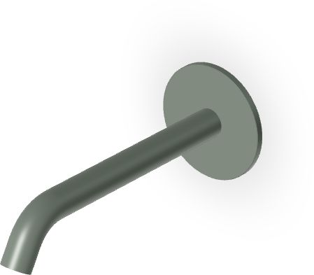 Zucchetti Pan S výtok baterie Vanová || Z92261.V7