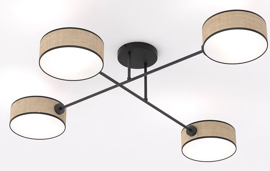 Emibig Maga stropní světlo 4x10 W béžová 1571/4