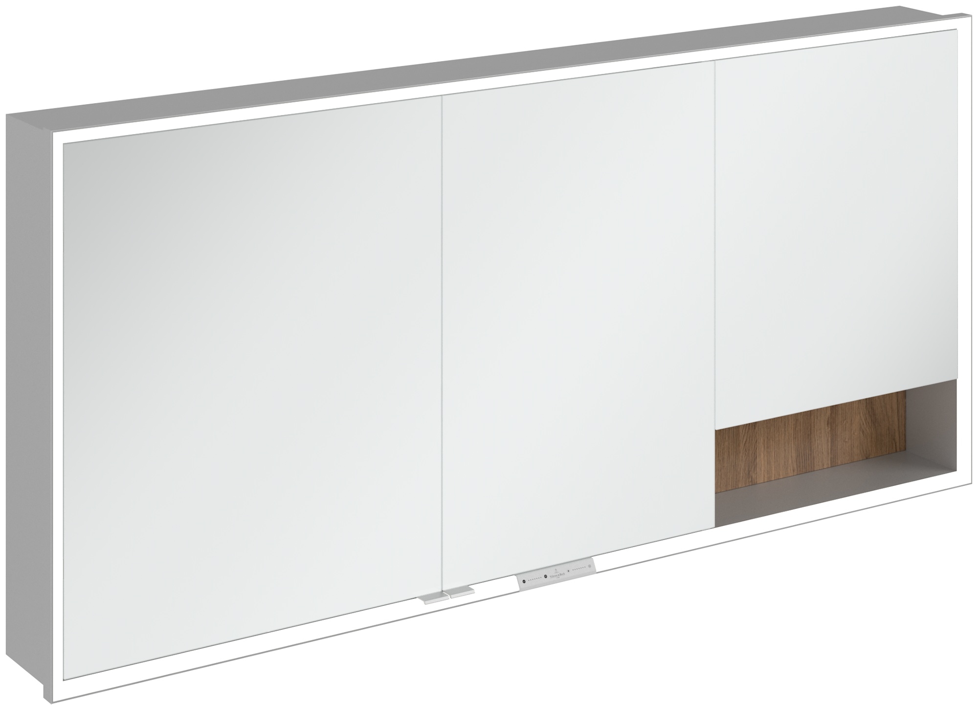 Villeroy & Boch My View+ skříňka 160x16.8x75 cm se zrcadlem dub A48216RH