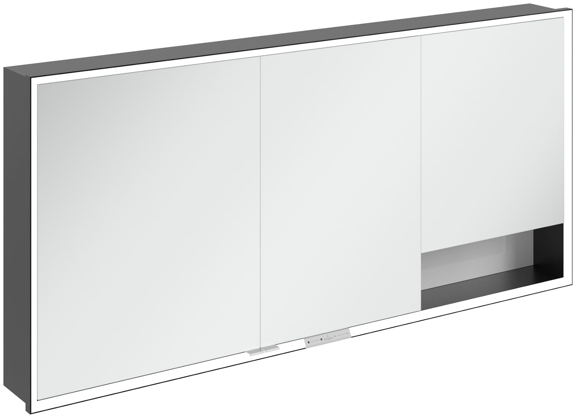 Villeroy & Boch My View+ skříňka 160x16.8x75 cm se zrcadlem bílá B48216VF