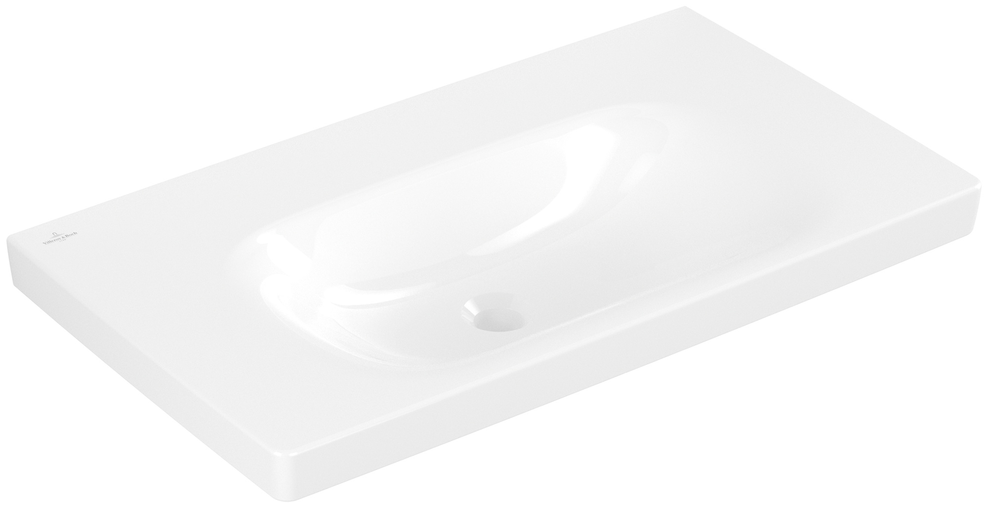Villeroy & Boch Skyla umyvadlo 80x46 cm obdélníkový nábytkový bílá 5A518301