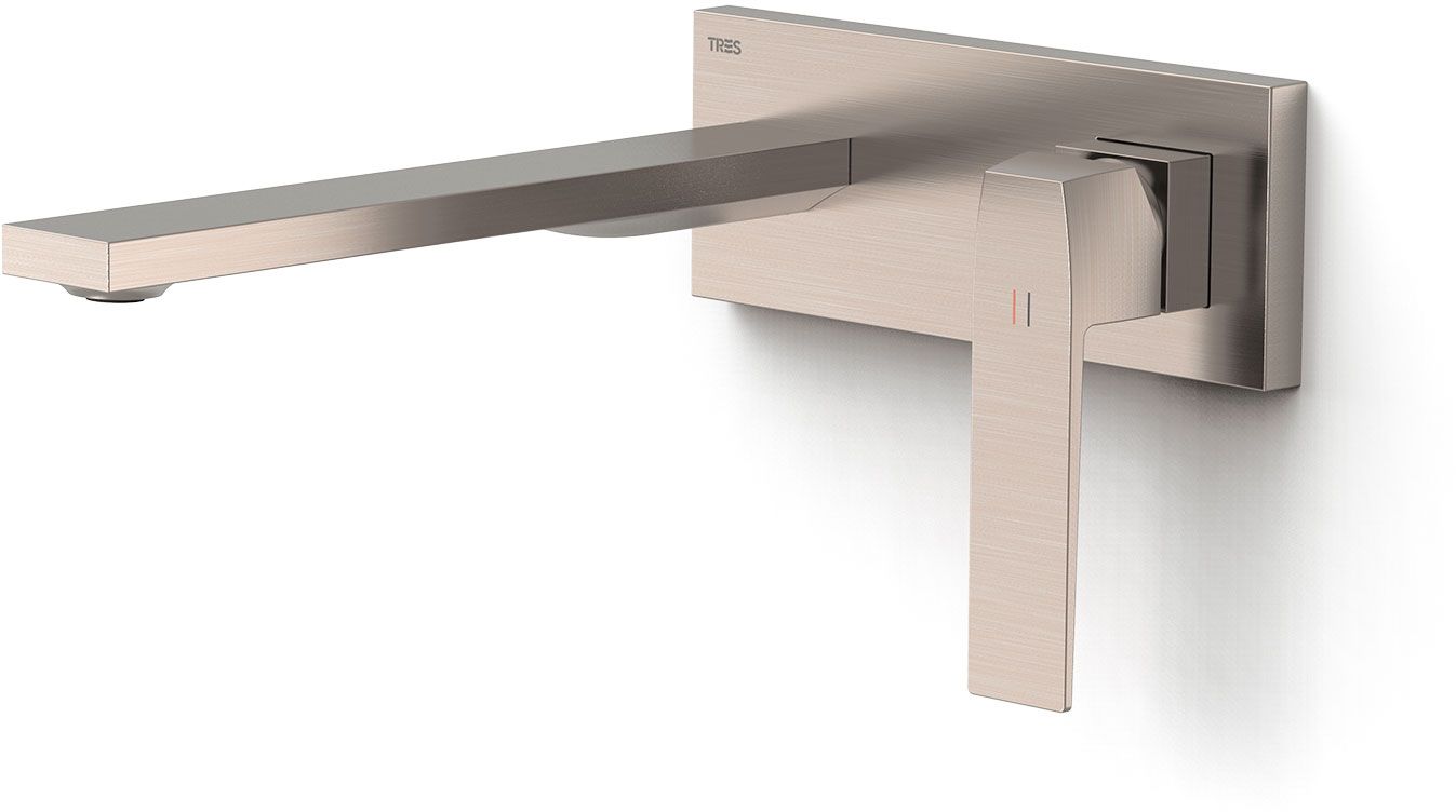 Tres Exclusive umyvadlová baterie pod omítku ocel 20230032AC